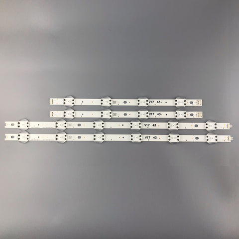 New 2 Pcs 10led Led Backlight Strip 43uj670v 43uj651v 43lv340c-ub 43lj610v 43 V17 Art3 2867 43uj6525 43uj6565 Agf78709801 For Lg