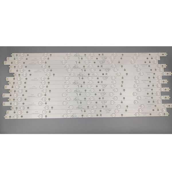 LED Backlight strip For 65PUS6121 65PUF6656 LD65P19U LB-PC3030-GJUHD658X14ADM2-L/R-H B GJD2P5658X14UHD PF3030-GJUHD658X14ADN2