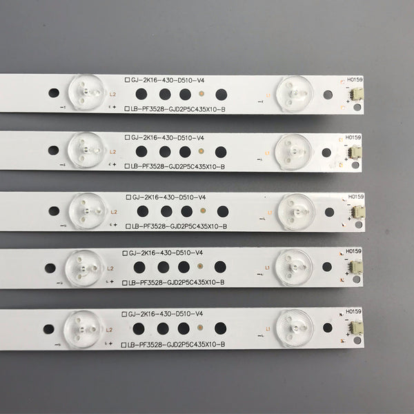 Professional factory original led tv backlight strip bar for PHI LIPS GJ-2K16-430-D510-V4 LB43013 LB43003